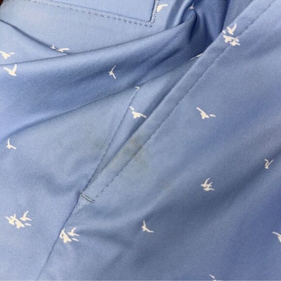 Walter Hagen 34 9” Blue White Seagulls Inseam Perfect 11 Collection Golf Shorts - Picture 15 of 16